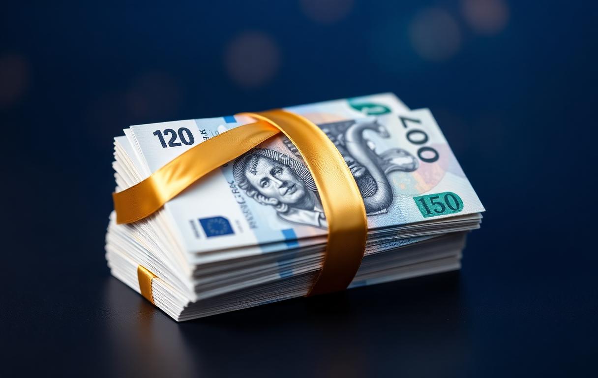 Australian cash stack featured raffle artwork